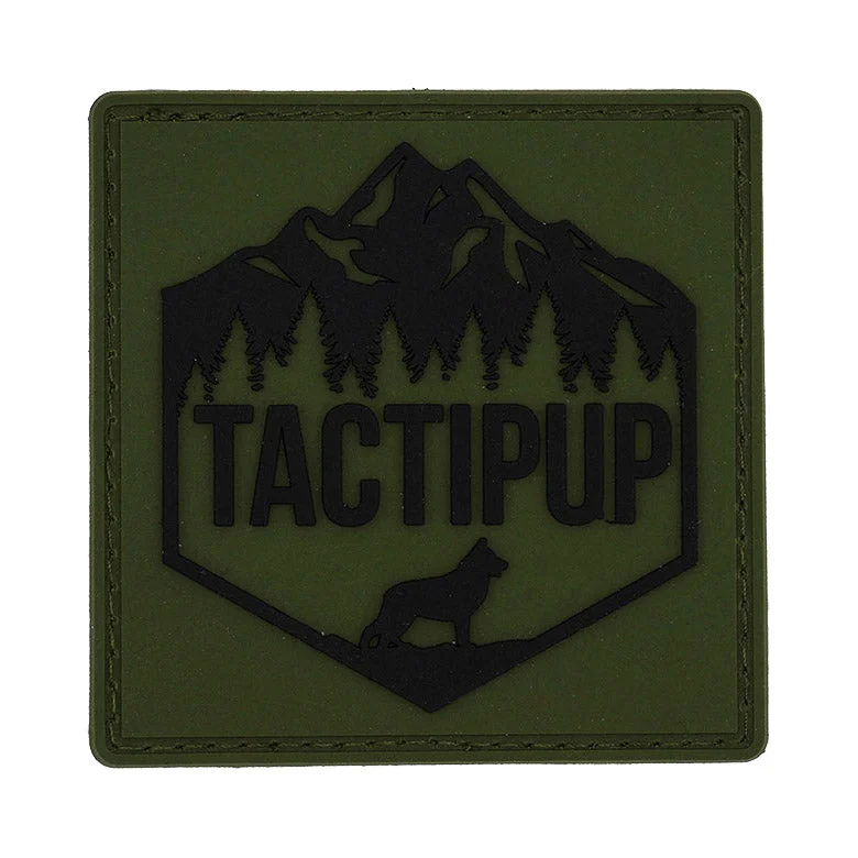 Tactipup Army Green Patch (2.75" x 2.75")