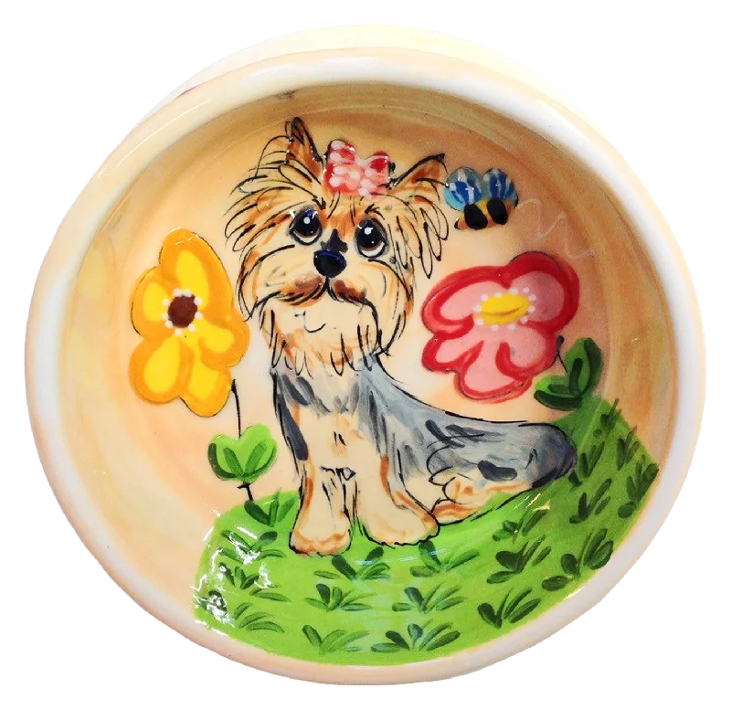 Yorkie Garden Bowl