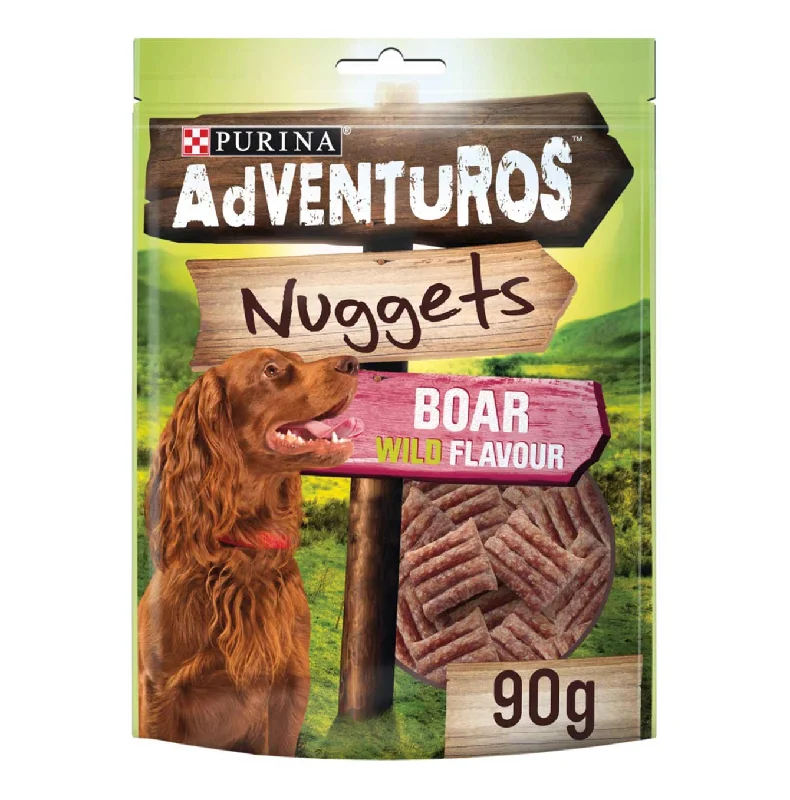 Purina ADVENTUROS Dog Treat Boar Wild Flavour Nuggets 90G