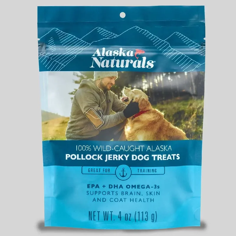 Alaska Naturals Pollock Jerky Dog Treats 4oz