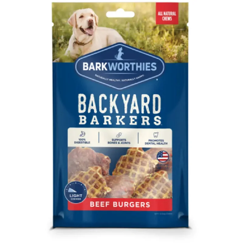 Barkworthies Bag Backyard Barkers Dog Treats