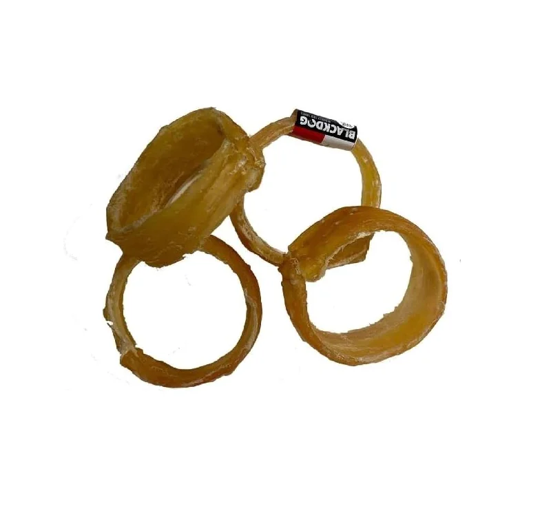 Blackdog Beef Tendon Ring Dog Treat