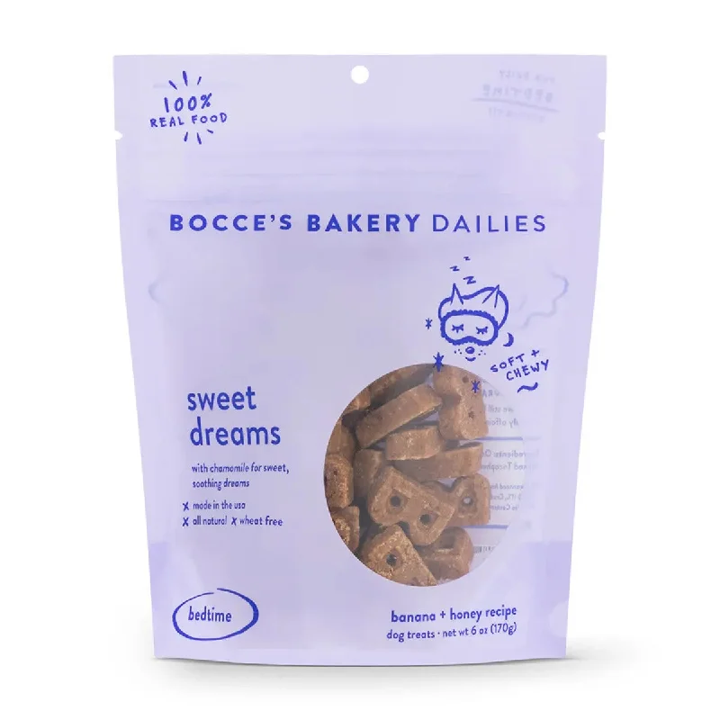 Bocce's Bakery Dailies Sweet Dreams 6oz Soft & Chewy Dog Treats