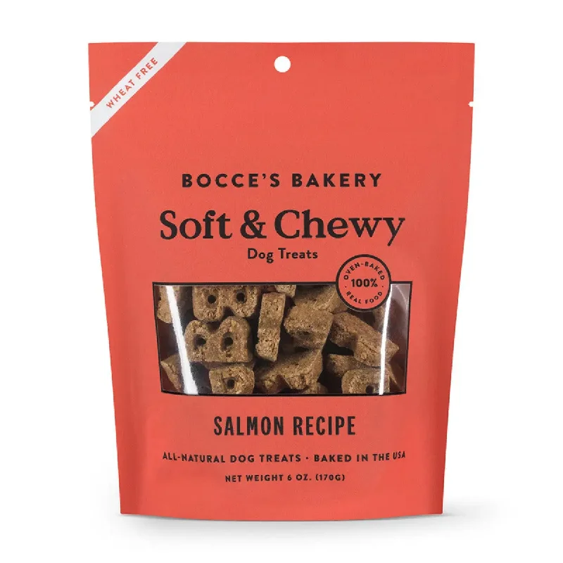 Bocce's Bakery Salmon 6oz Soft & Chewy Dog Treats