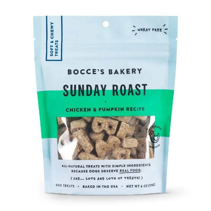 Bocce's Bakery Sunday Roast 6oz Soft & Chewy Dog Treats