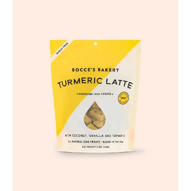 Bocce's Bakery Turmeric Latte 5oz Biscuits Dog Treats