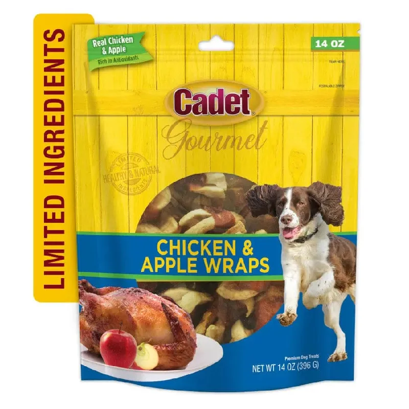 Cadet Gourmet Chicken & Apple Wrapped Dog Treats