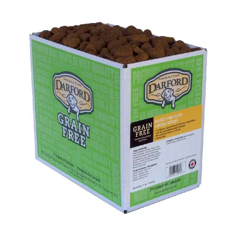 Darford® Grain Free Baked Cheddar Cheese Recipe Dog Treats 15 Lbs