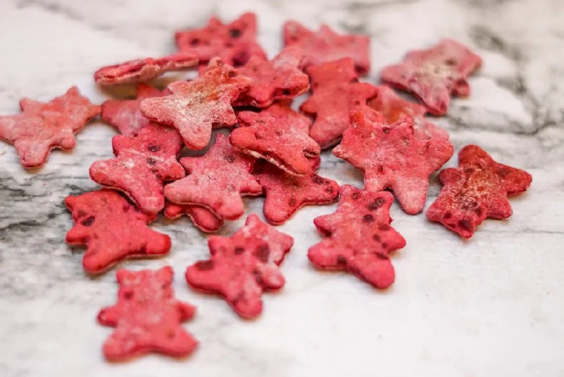 Healthy Vegan Dog Treats- Beet & Banana Training Treats-Limited Ingredients