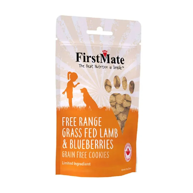 FirstMate? Free Range Grass Fed Lamb & Blueberries Dog Treats 10 Lbs