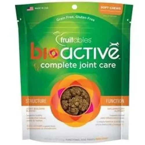 Fruitables BioActive Complete Joint Care Dog Treats - 6oz. Pouch