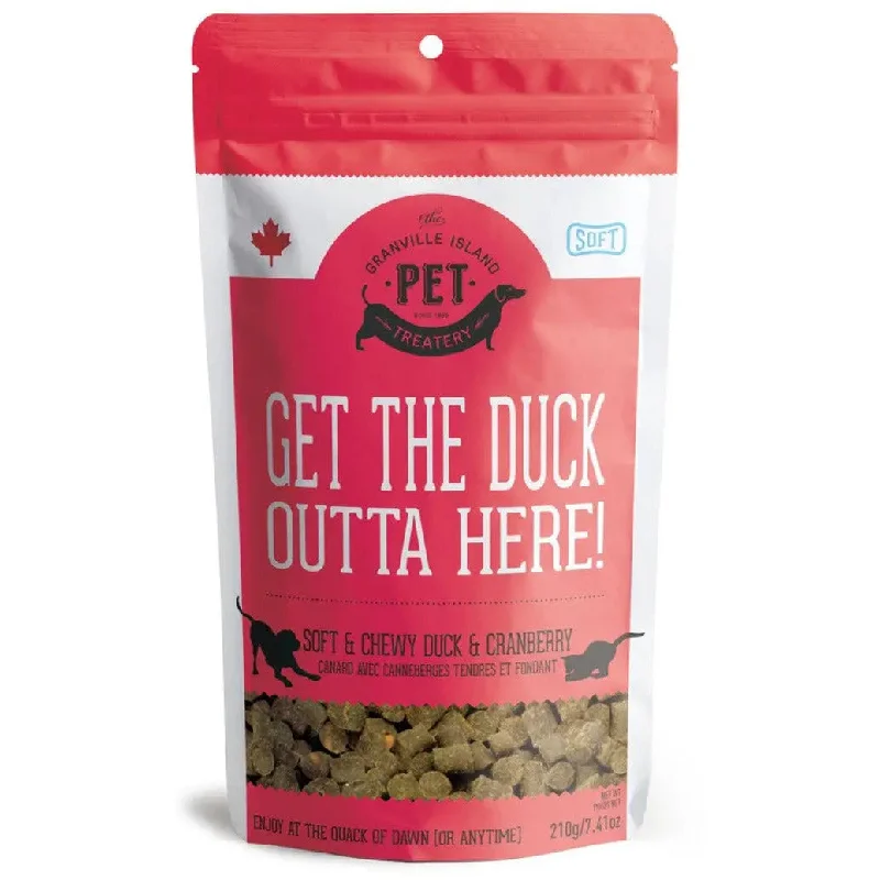 Granville Get the Duck Outta Here Soft and Chewy Dog Treat