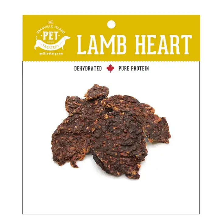 Granville Lamb Heart Dehydrated Dog Treats