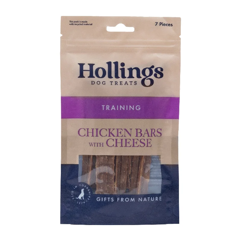 Hollings Chicken Bar with Cheese Dog Treats 10 x 7 Pack