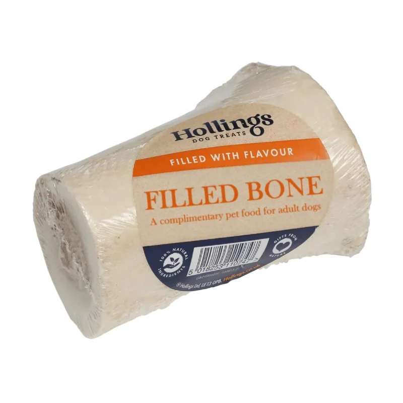 Hollings Filled Bone Beef Natural Dog Treats x 20