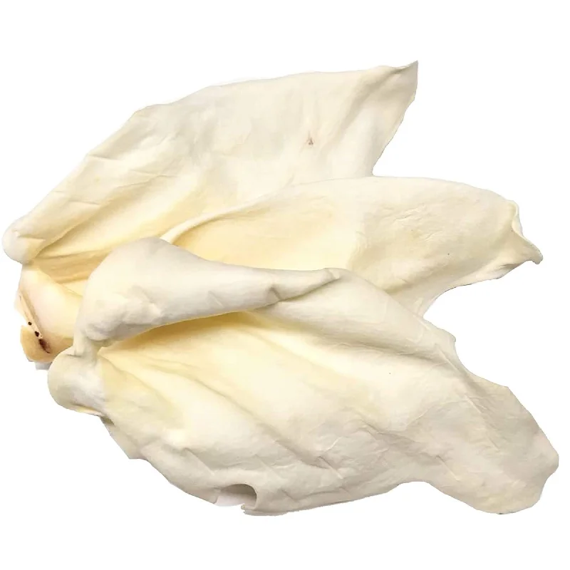 Jumbo White Cow Ears chews for dogs