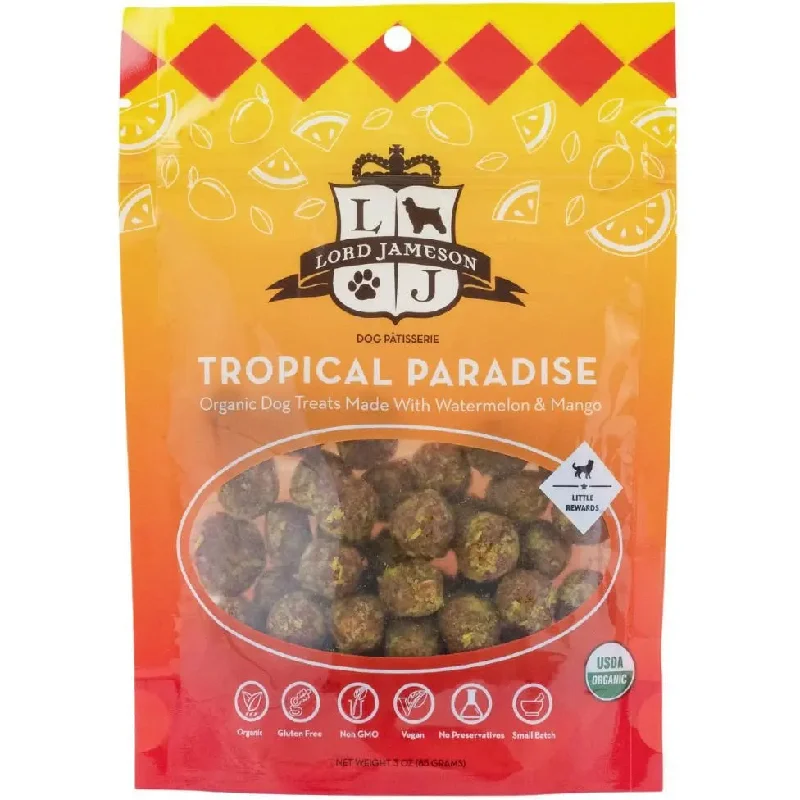 Lord Jameson Tropical Paradise Organic Dog Treats 3oz