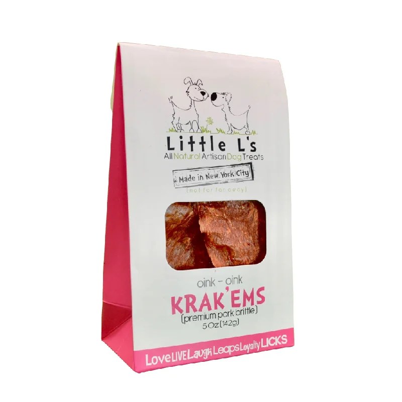 Oink-Oink Krak'ems (Pork Brittle for Dogs)