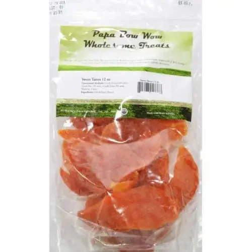 Papa Bow Wow Fresh Dried Sweet Taters Tasty Dog Treats