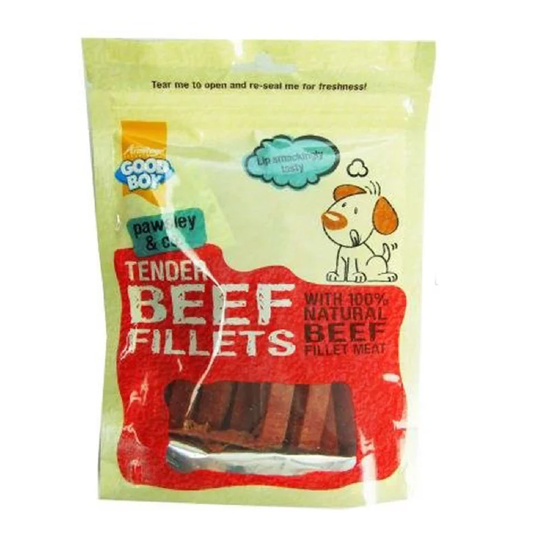 Good Boy Pawsley & Co Tender Beef Fillets 90g