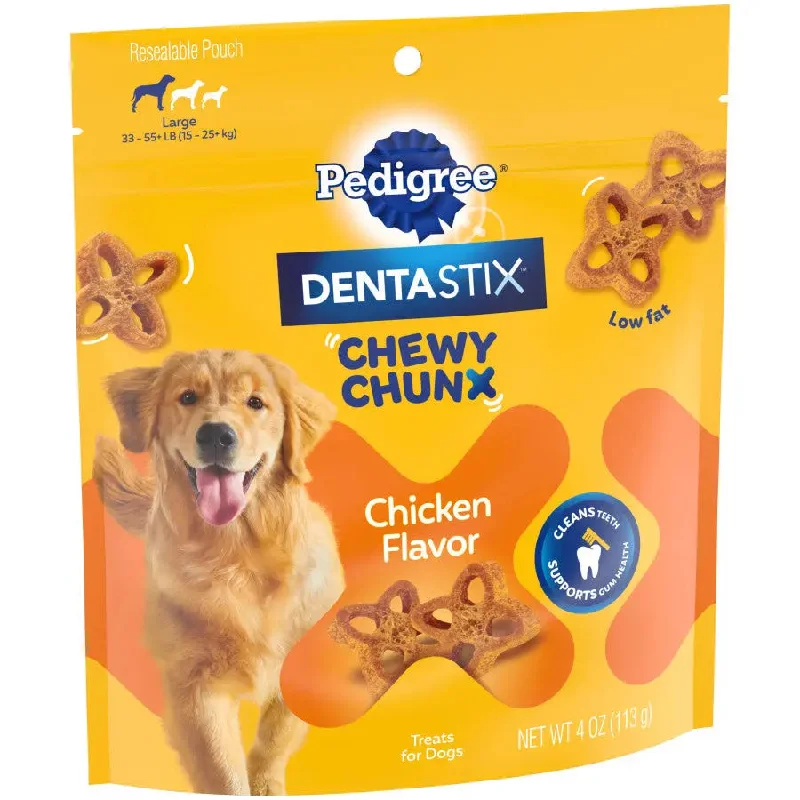 Pedigree Dentastix Chewy Chunx Dog Treat Chicken