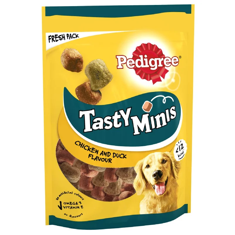 Pedigree Tasty Minis Chicken & Duck Chewy Cubes 130g