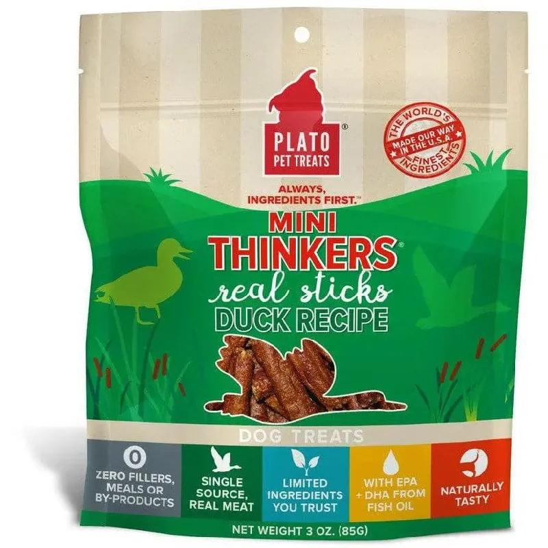 Plato Mini Thinkers Duck Recipe Best Dog Treats