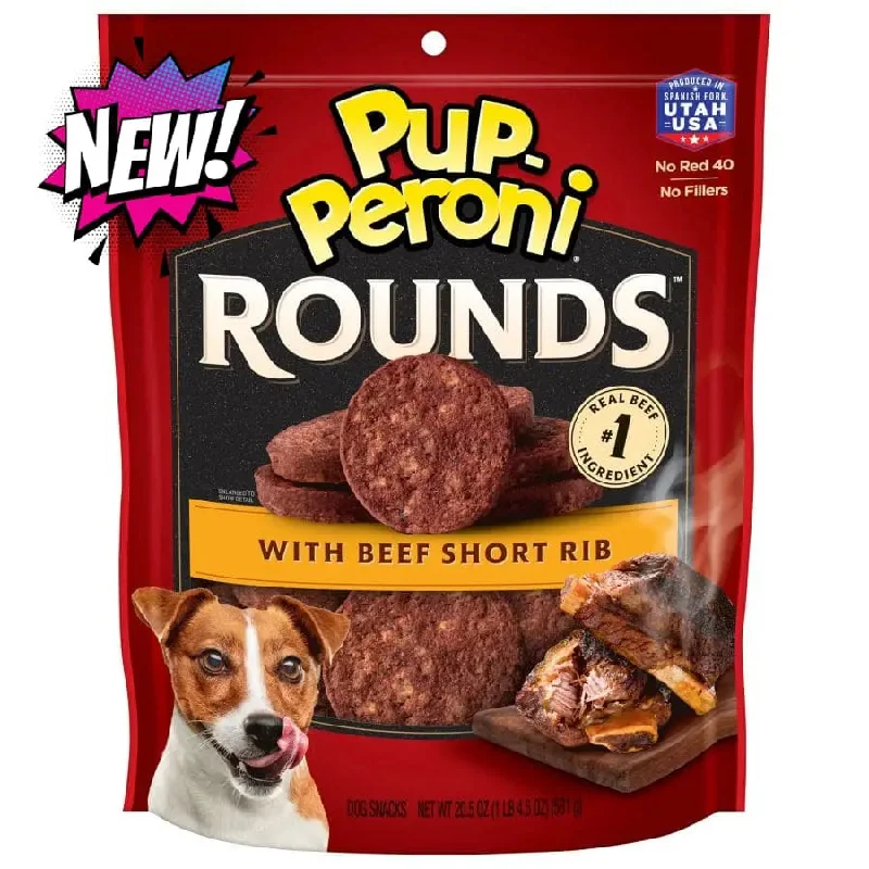 Pup-Peroni Rounds Dog Treats