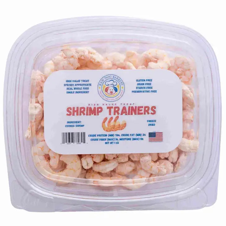 Raw Dog Barkery Shrimp Trainers Freeze Dried Dog Treats