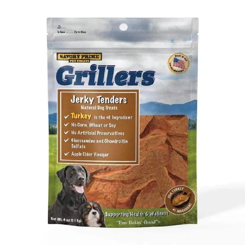 Savory Prime Grillers Turkey Tenders Dog Treat