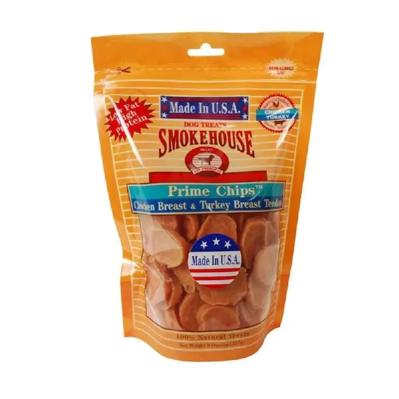 Smokehouse USA Made Prime Chips Chicken & Turkey Dog Treat