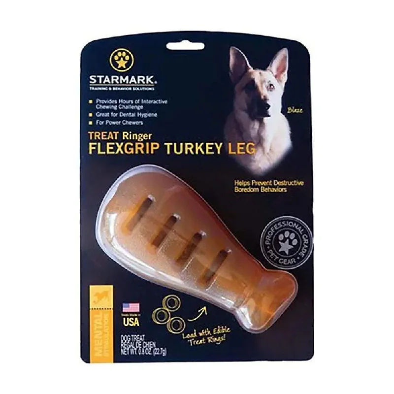 Starmark® Ringer FlexGrip Turkey Leg Dog Treats